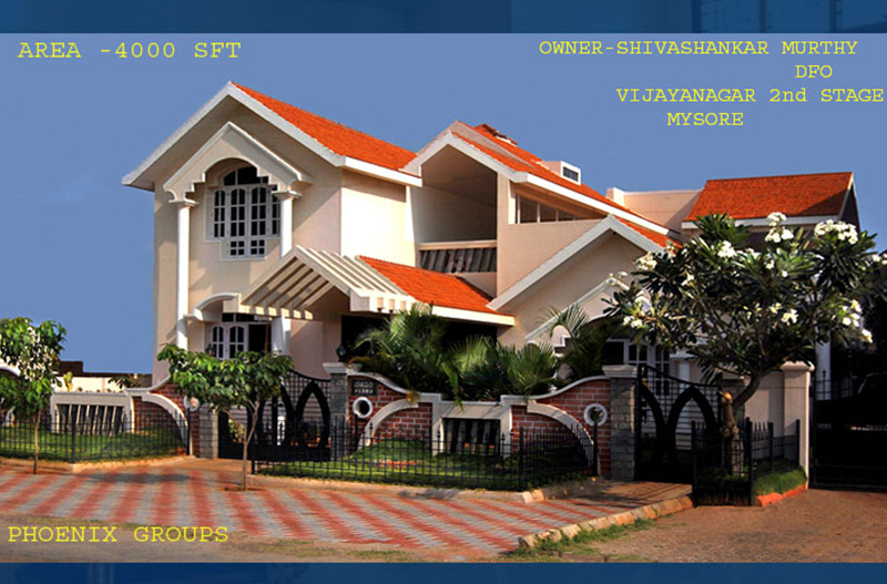 Shivashankara Murthy's House Construction at Vijayanagar 2nd Stage, Mysore